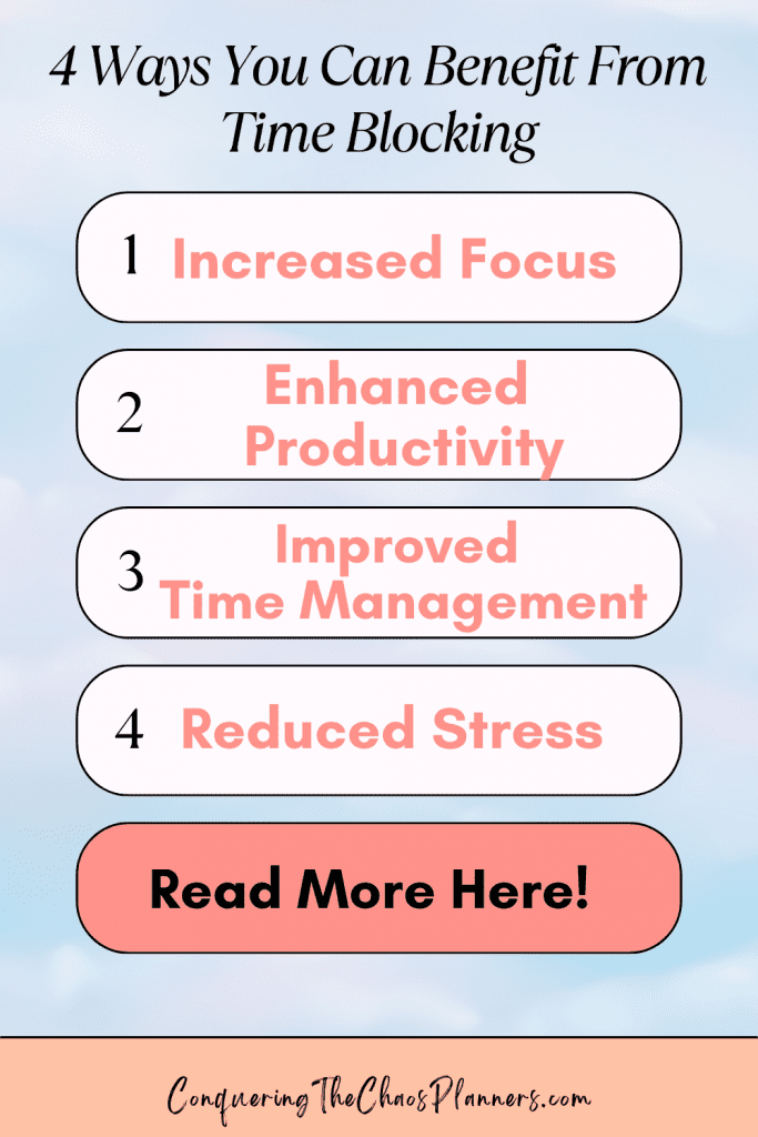 Time Blocking Benefits for Effective Planning & Organization