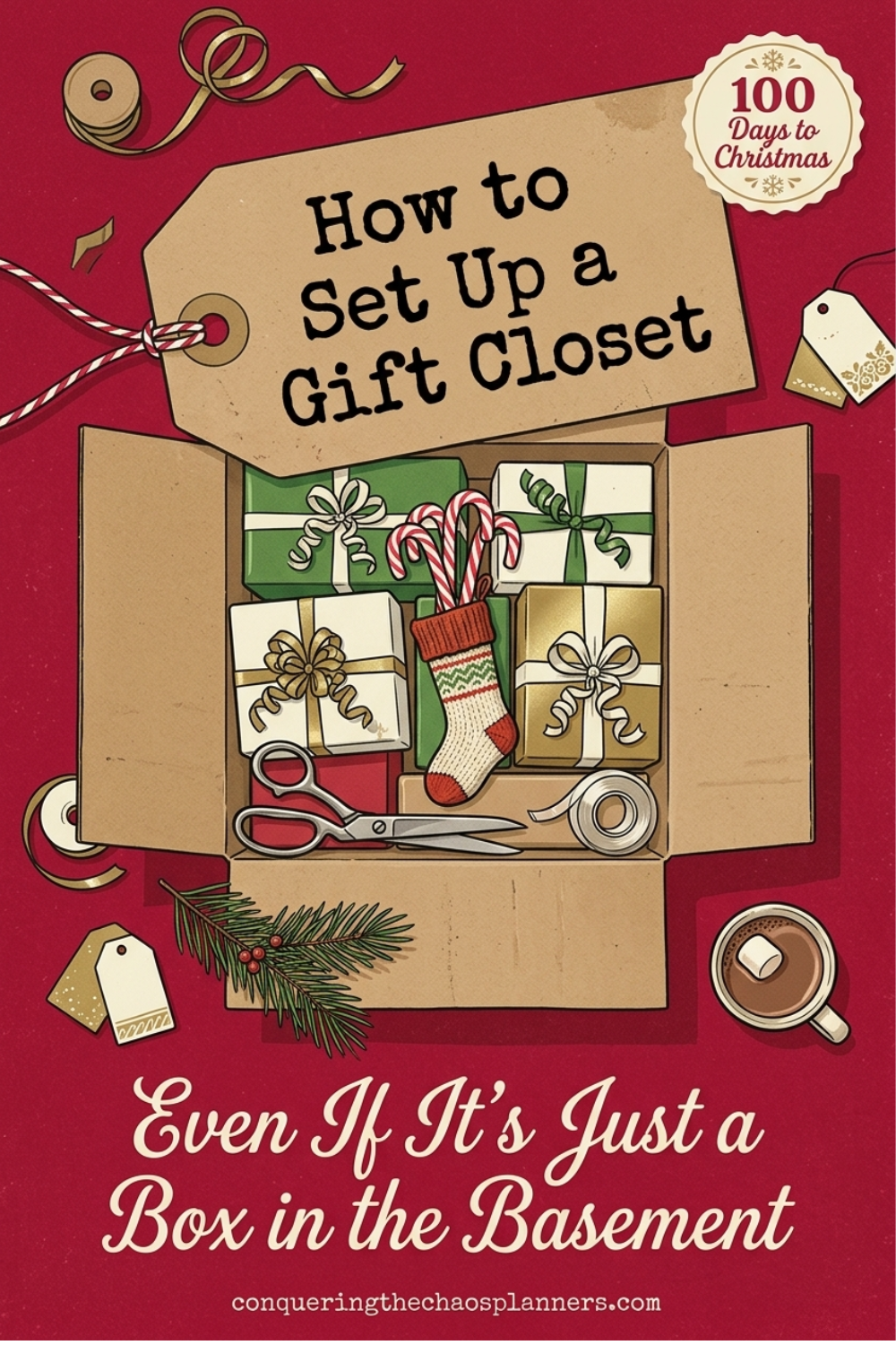 How to Set Up a Gift Closet (Even If It’s Just a Box in the Basement)